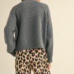 New York Print Casual Sweater - alldeserved.com