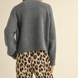 New York Print Casual Sweater - alldeserved.com