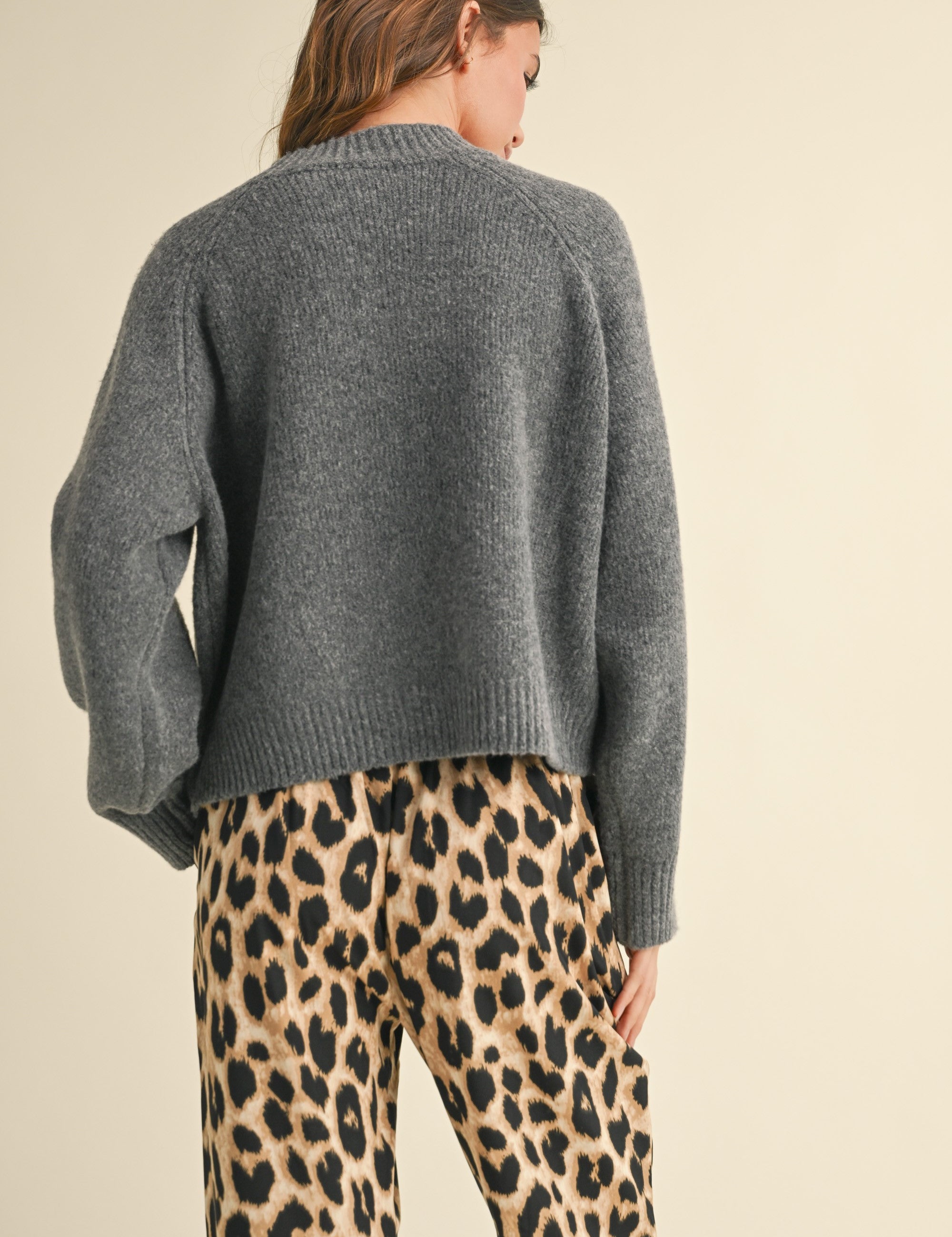 New York Print Casual Sweater - alldeserved.com