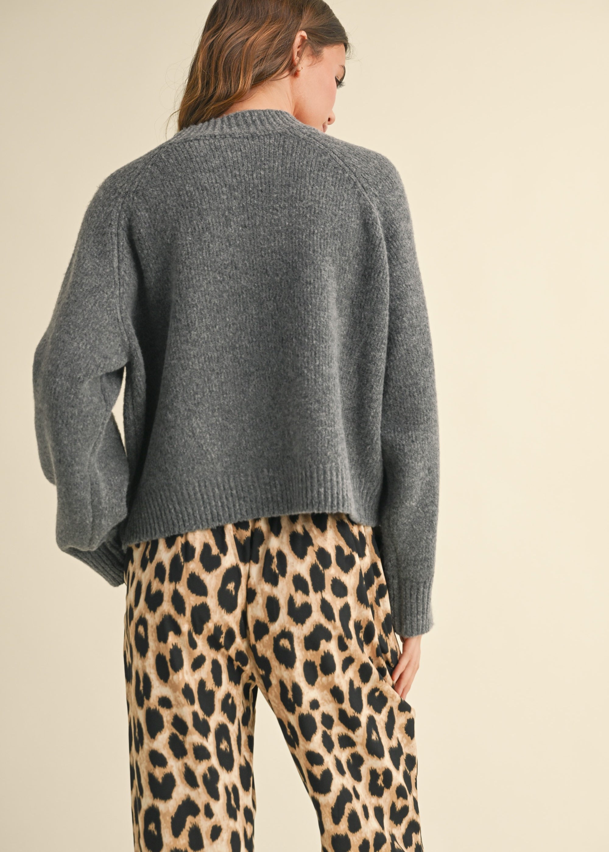 New York Print Casual Sweater - alldeserved.com