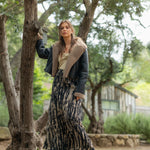 Desert Shadow Slit Skirt - alldeserved.com