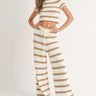 Sweet Talk Striped Sweater Set - alldeserved.com