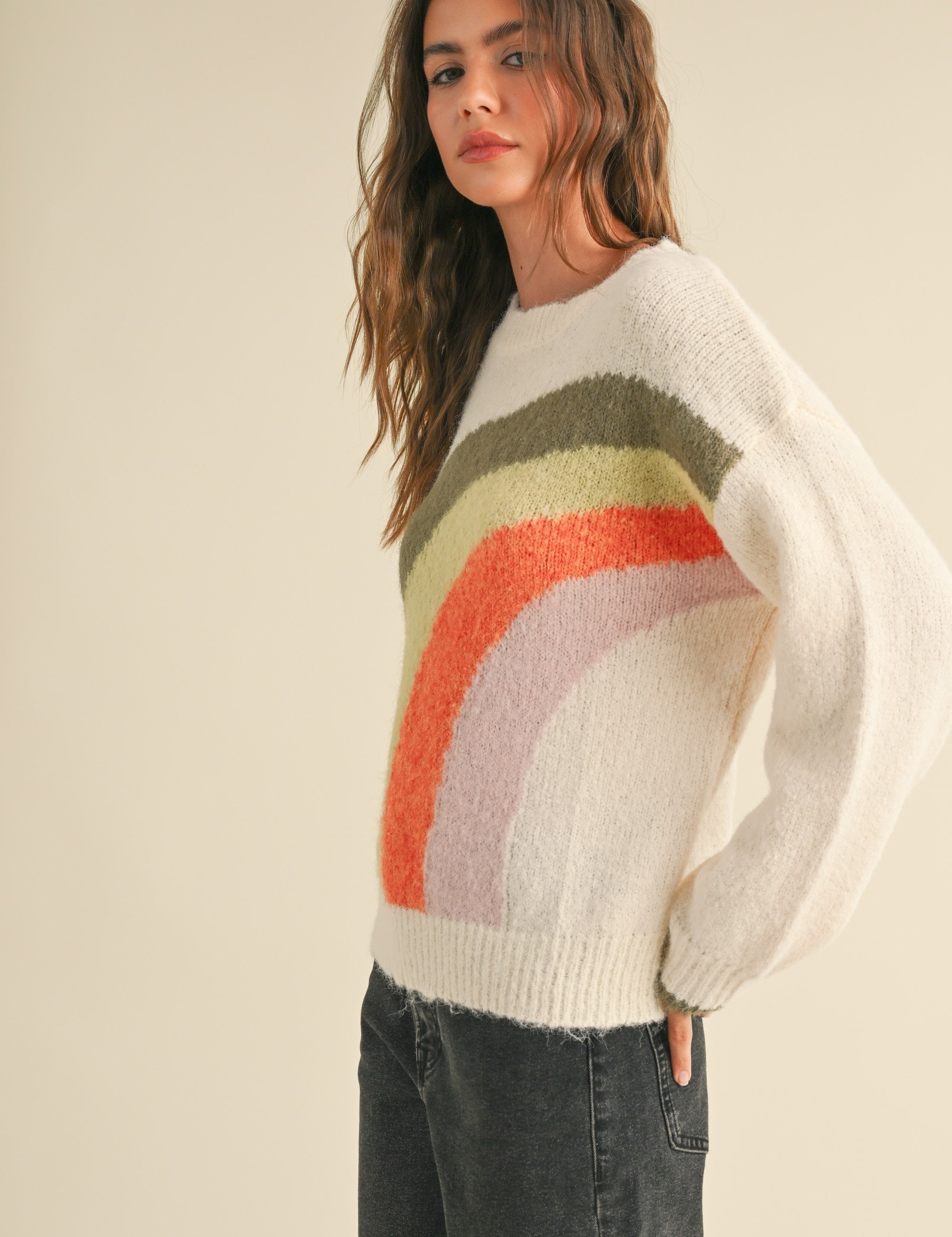 Sunset Vibes Knit Sweater - alldeserved.com