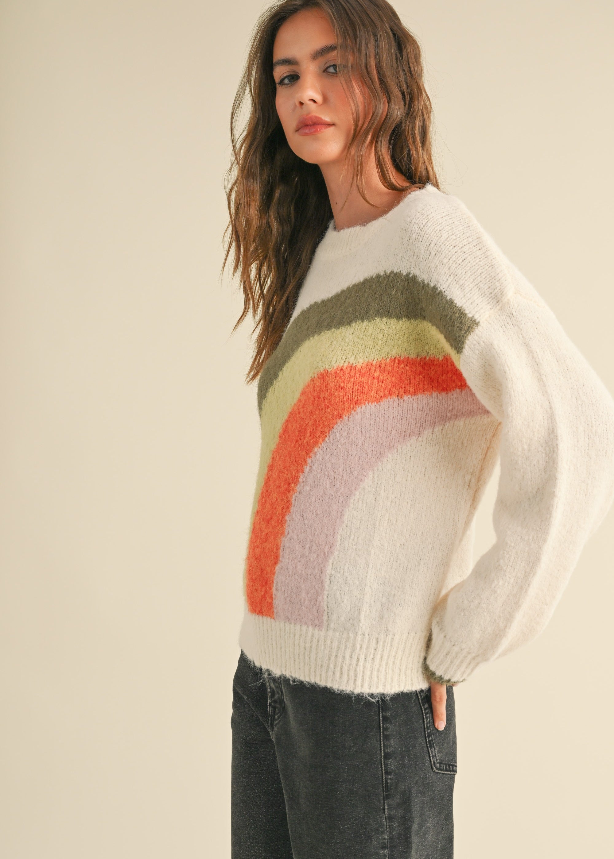 Sunset Vibes Knit Sweater - alldeserved.com