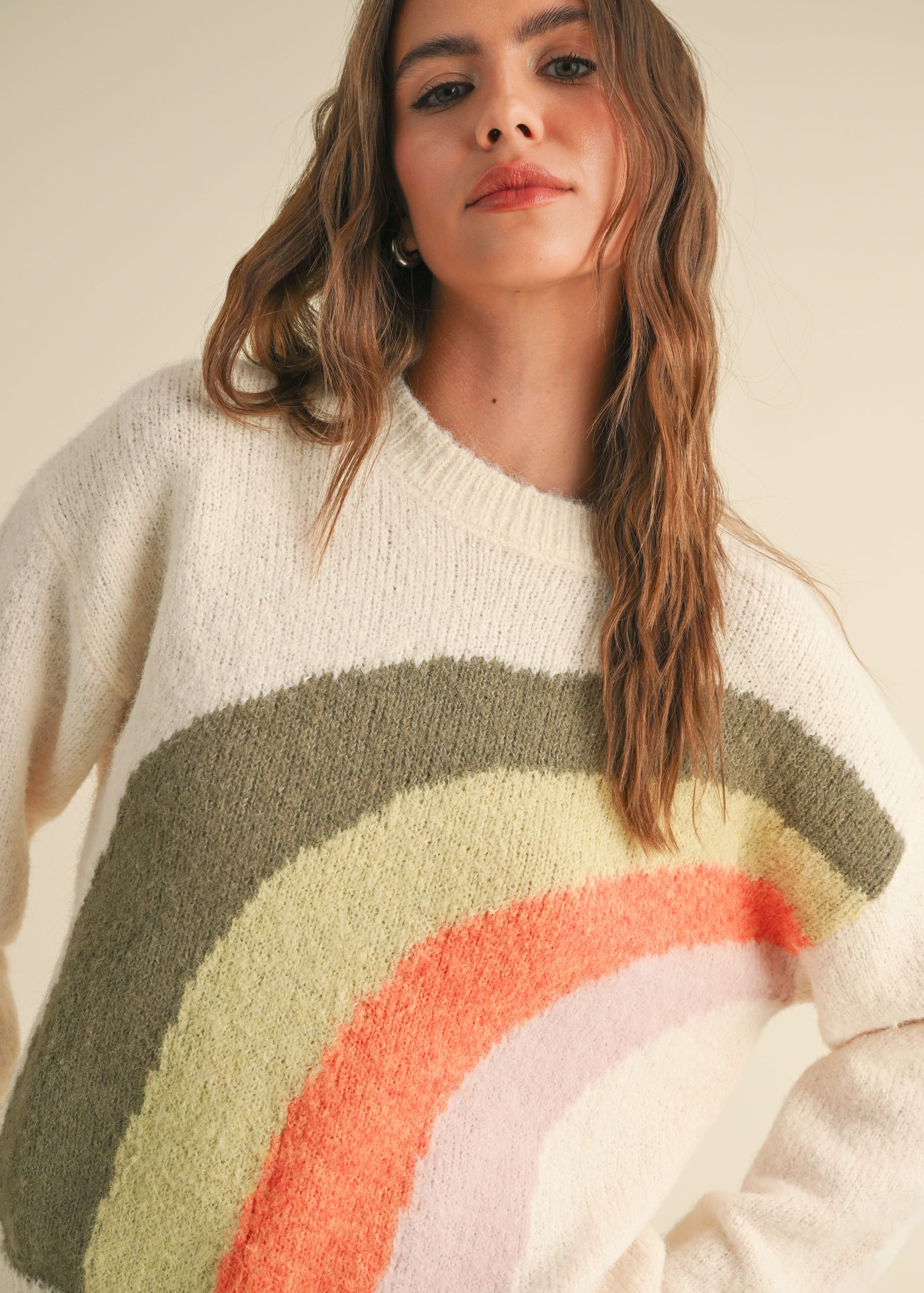 Sunset Vibes Knit Sweater - alldeserved.com