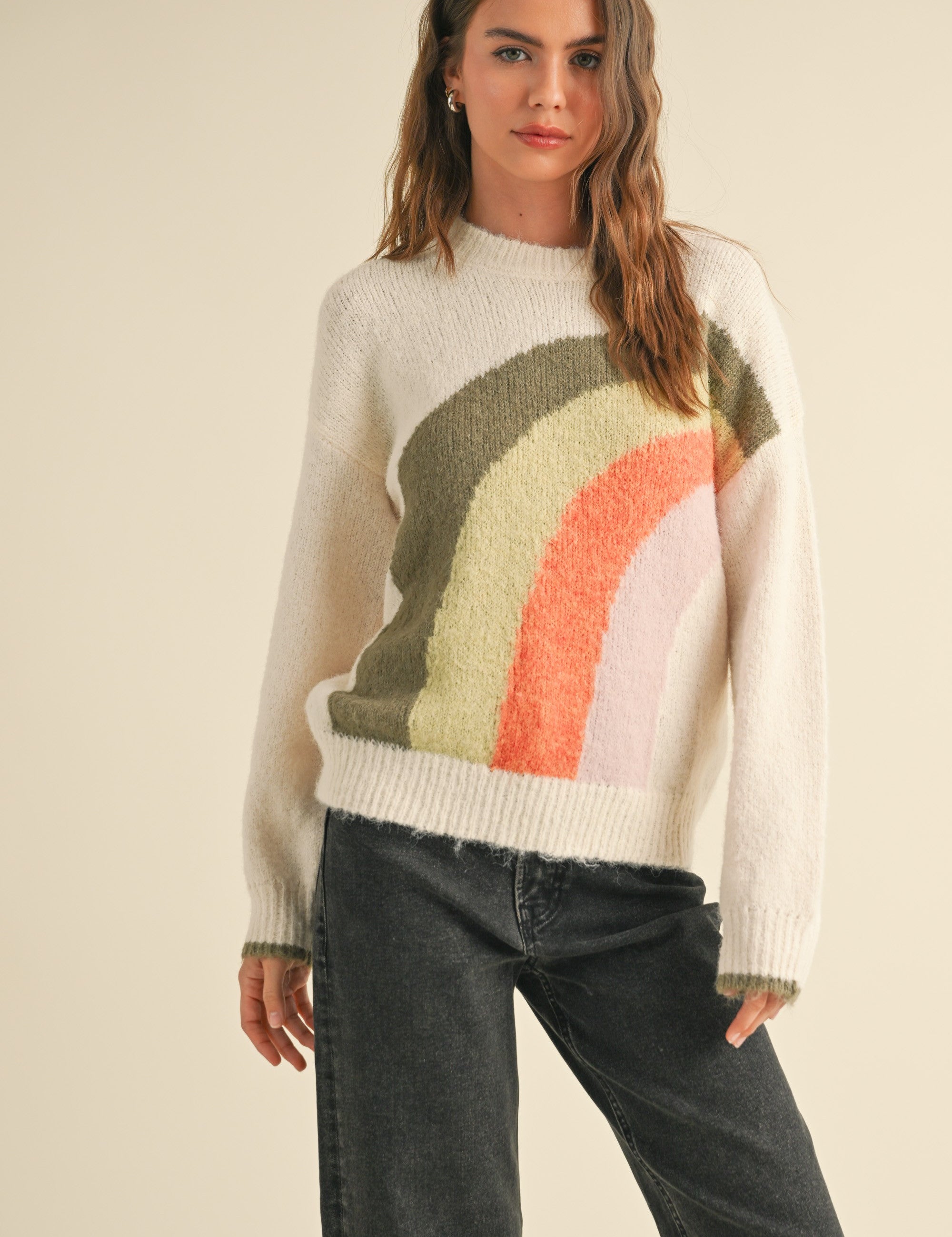 Sunset Vibes Knit Sweater - alldeserved.com