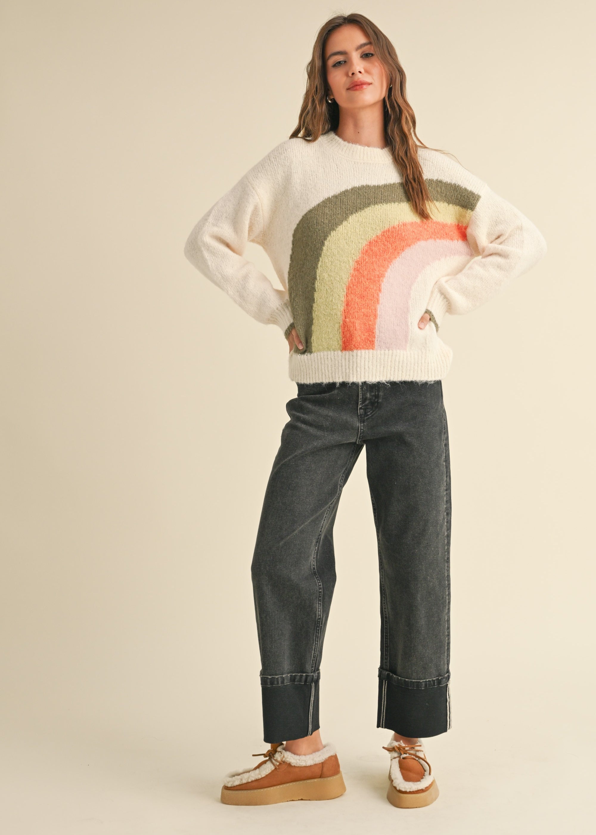 Sunset Vibes Knit Sweater - alldeserved.com