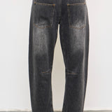 Shon Front Pocket Barrel Jeans - alldeserved.com