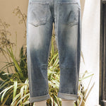 Shon Front Pocket Barrel Jeans - alldeserved.com