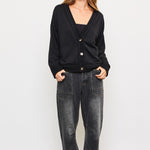 Shon Front Pocket Barrel Jeans - alldeserved.com