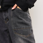 Shon Front Pocket Barrel Jeans - alldeserved.com