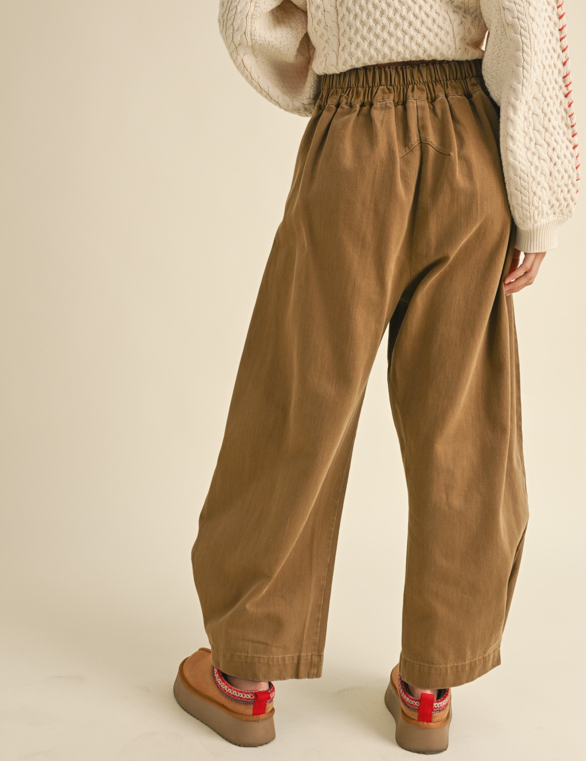 Nash Wide-Leg Pleated Pants - alldeserved.com