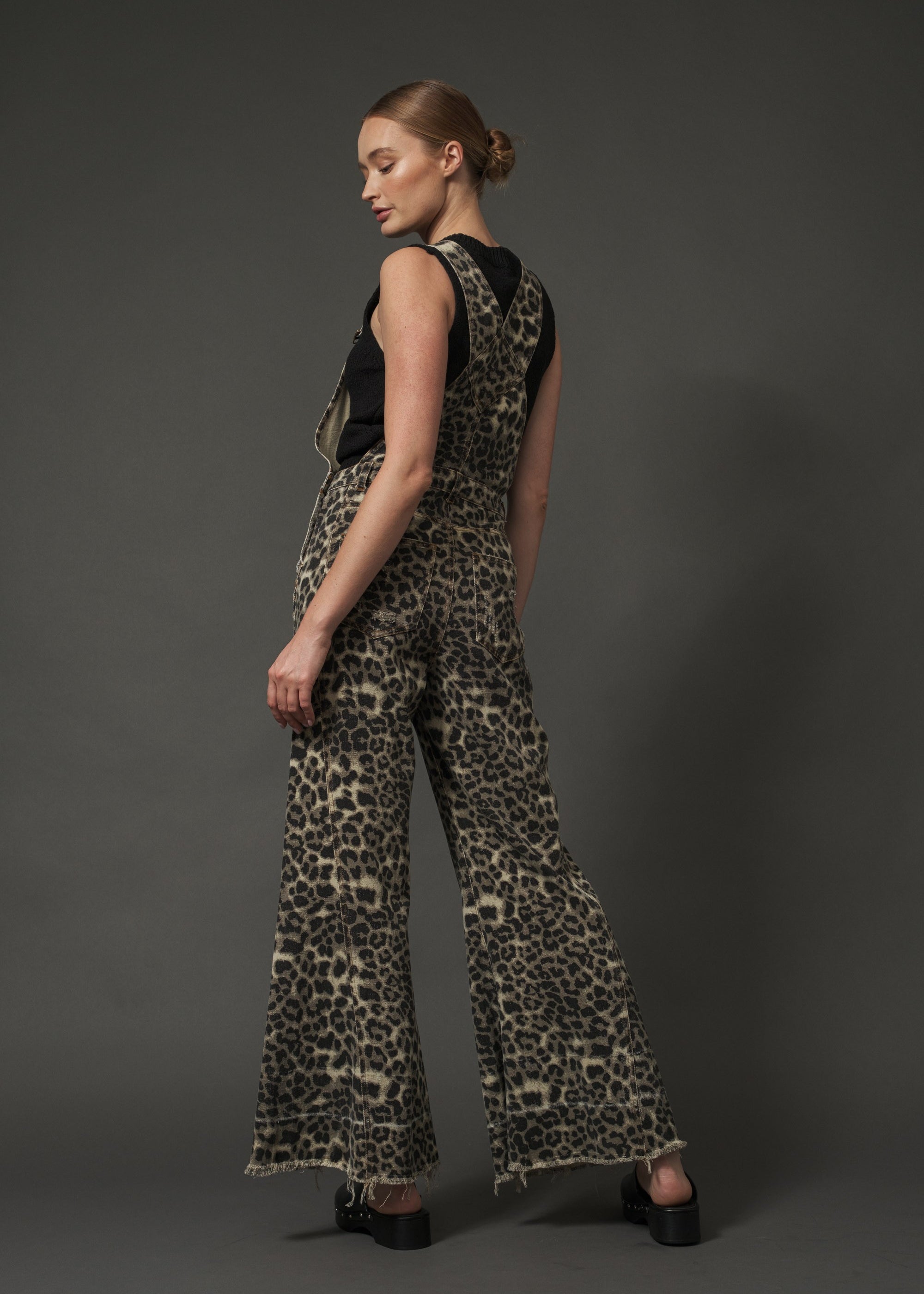 Urban Jungle Leopard Denim Overall - alldeserved.com