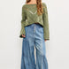 Frankie Mesh Cropped Sweater - alldeserved.com