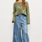 Frankie Mesh Cropped Sweater - alldeserved.com