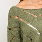 Frankie Mesh Cropped Sweater - alldeserved.com