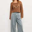 Frankie Mesh Cropped Sweater - alldeserved.com
