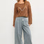 Frankie Mesh Cropped Sweater - alldeserved.com