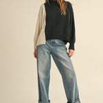 Dayton Colorblock Pullover Sweater - alldeserved.com