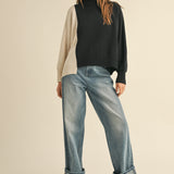 Dayton Colorblock Pullover Sweater - alldeserved.com