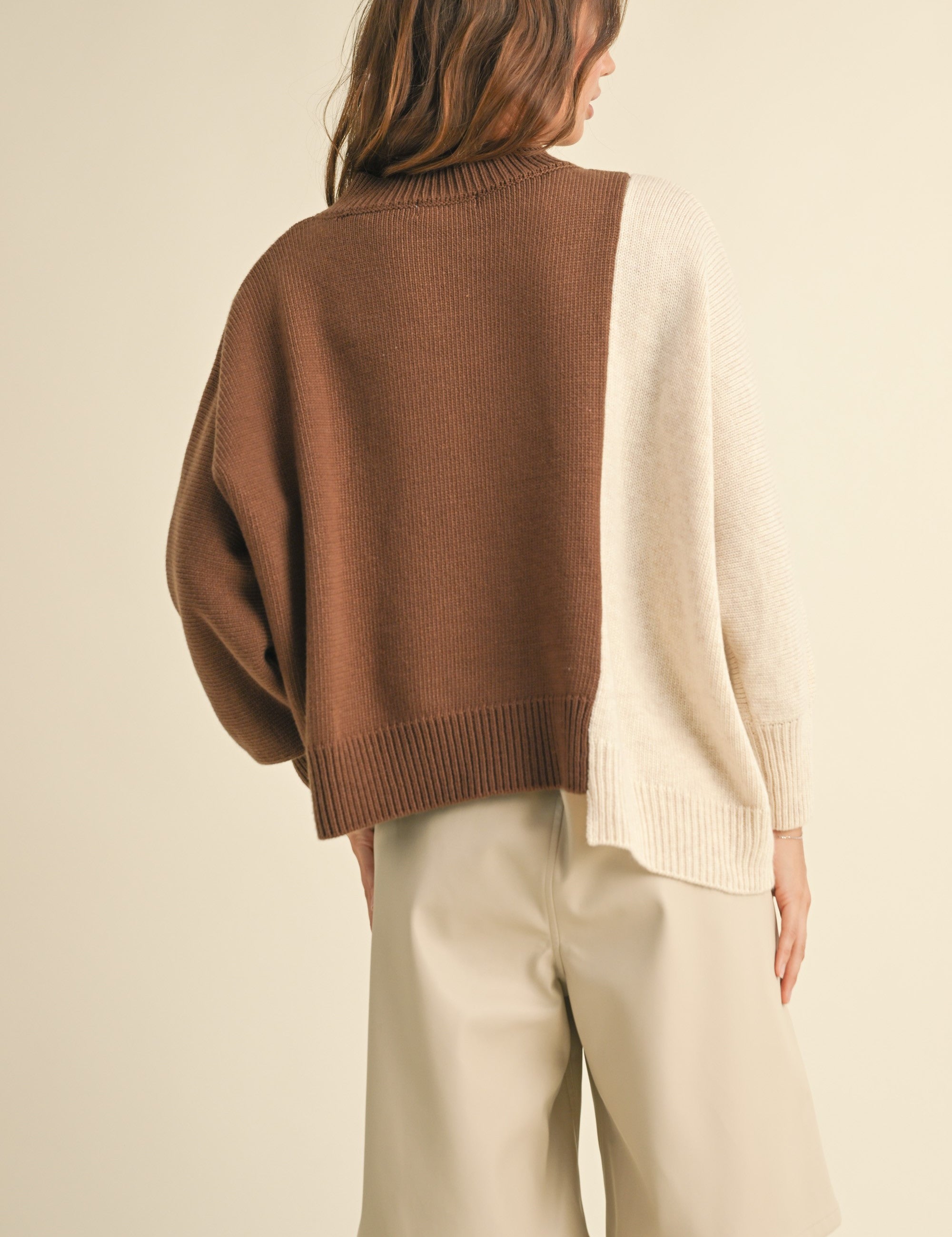Dayton Colorblock Pullover Sweater - alldeserved.com