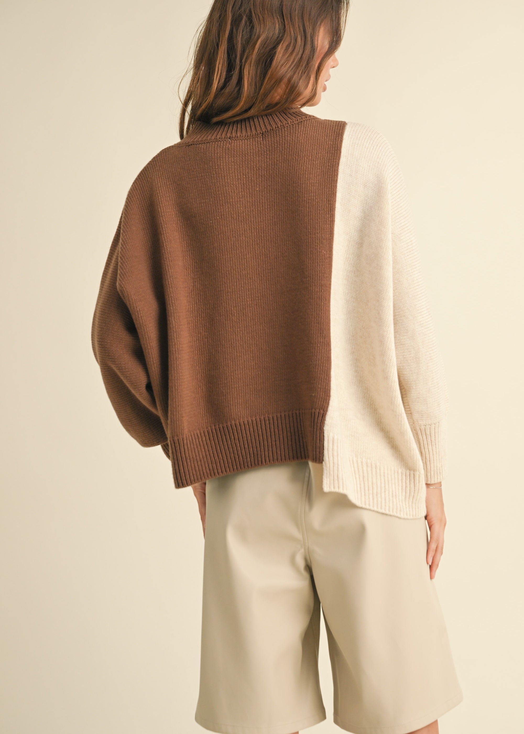 Dayton Colorblock Pullover Sweater - alldeserved.com