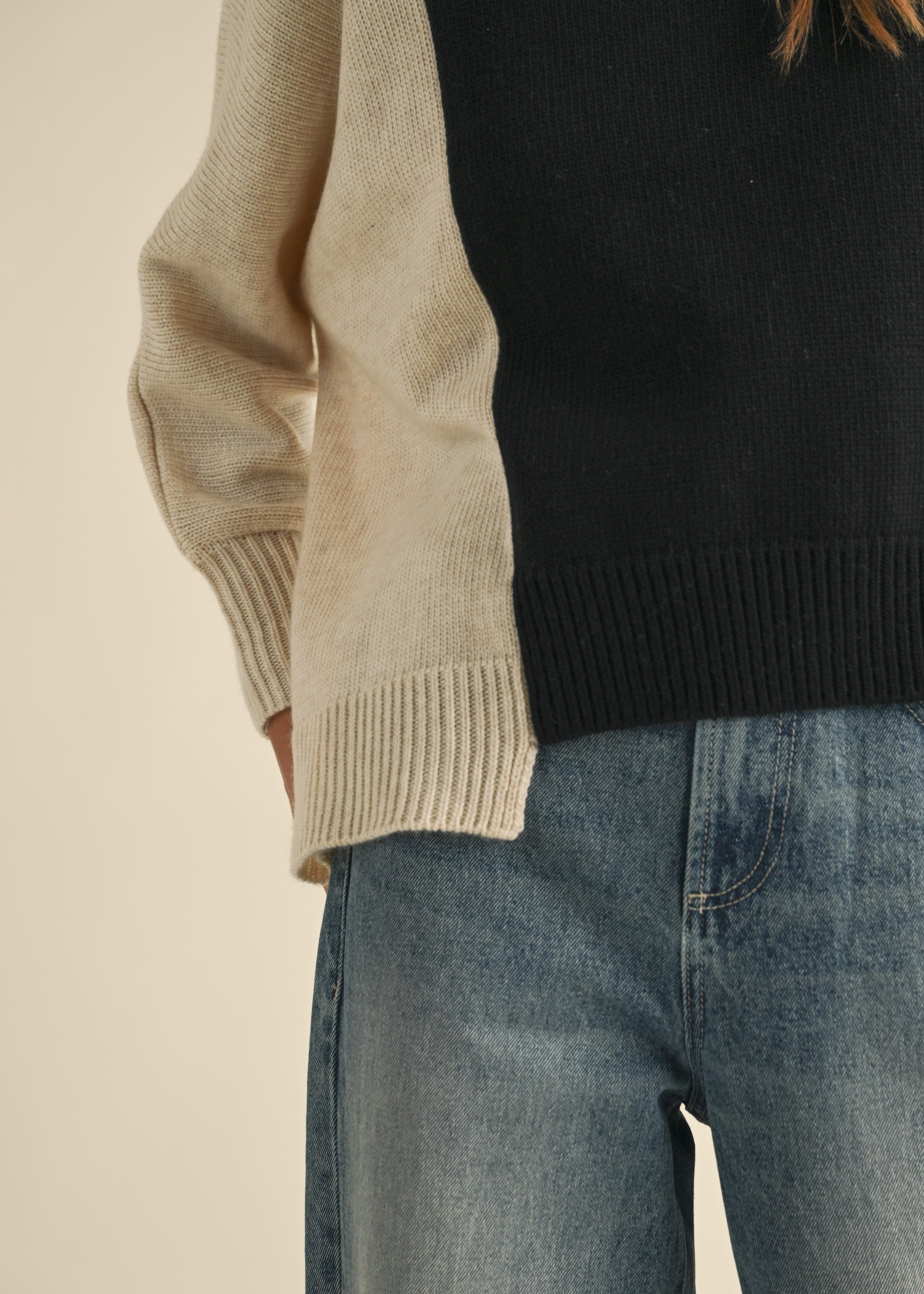 Dayton Colorblock Pullover Sweater - alldeserved.com