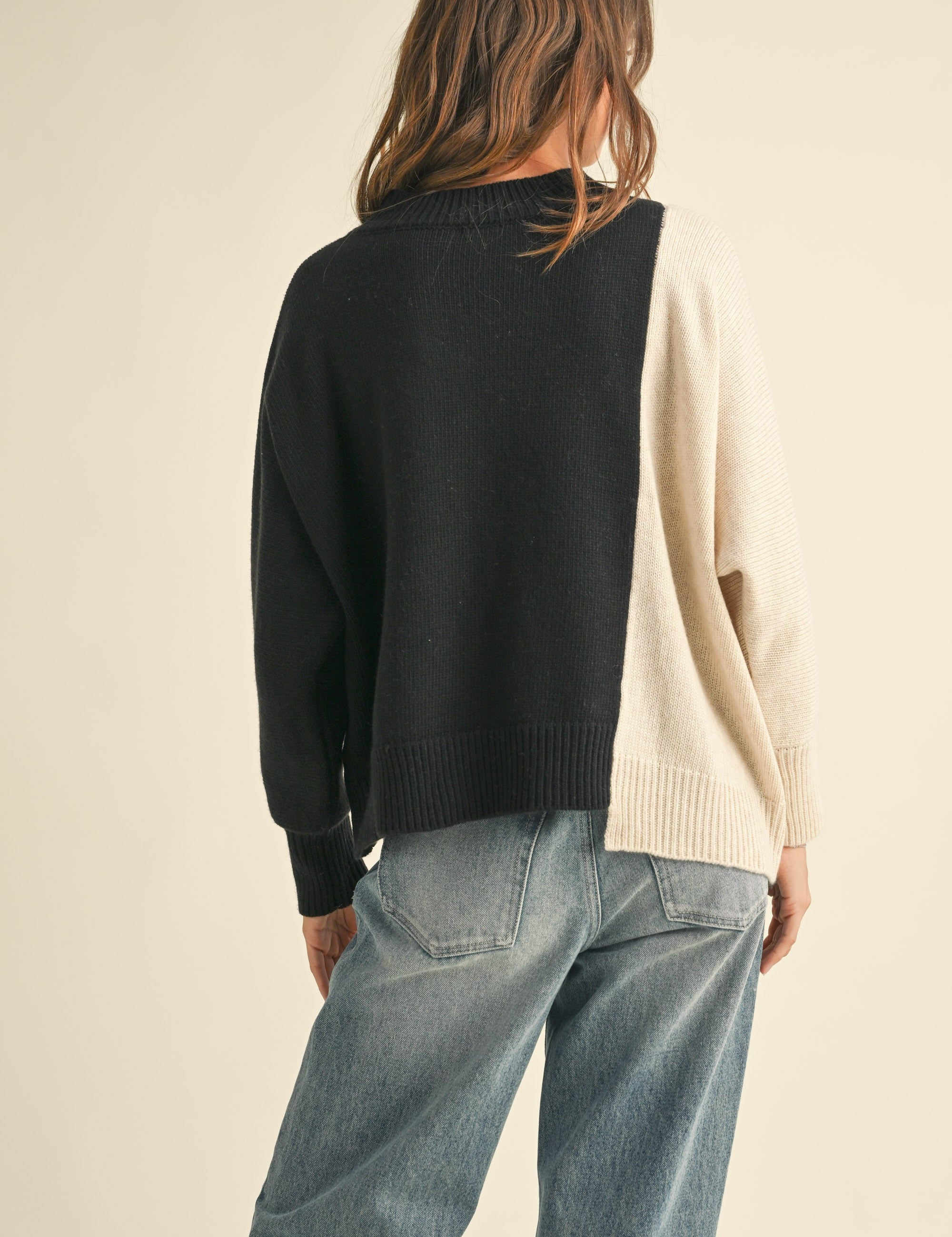 Dayton Colorblock Pullover Sweater - alldeserved.com