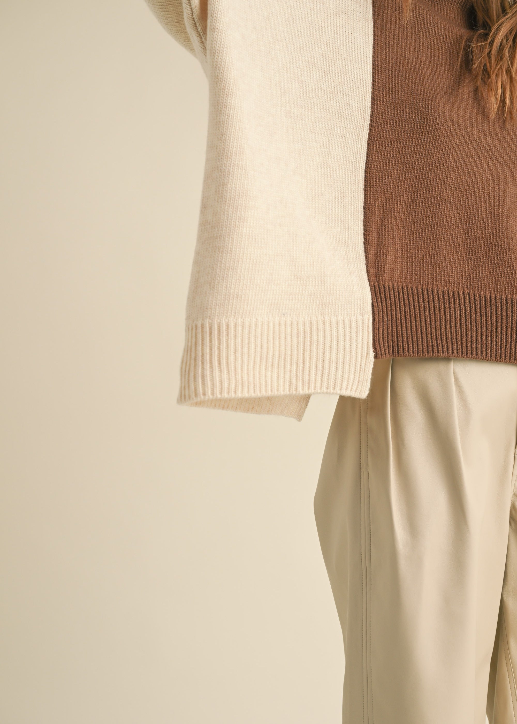 Dayton Colorblock Pullover Sweater - alldeserved.com