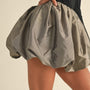 Taffeta Bubble Mini Skirt - alldeserved.com