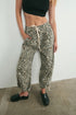 Malibu Leopard Print Pull-On Pants