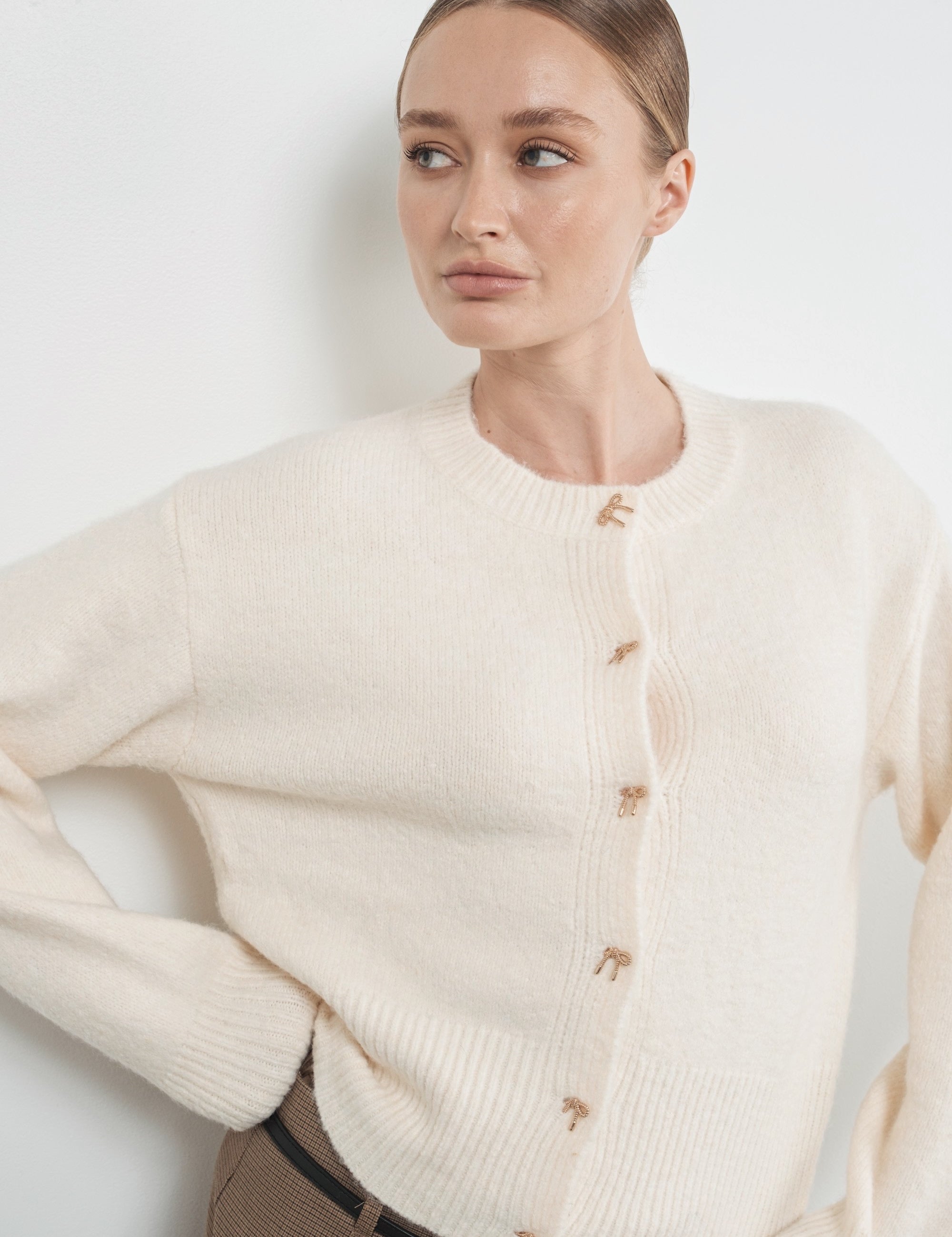 Golden Bows Cardigan - alldeserved.com