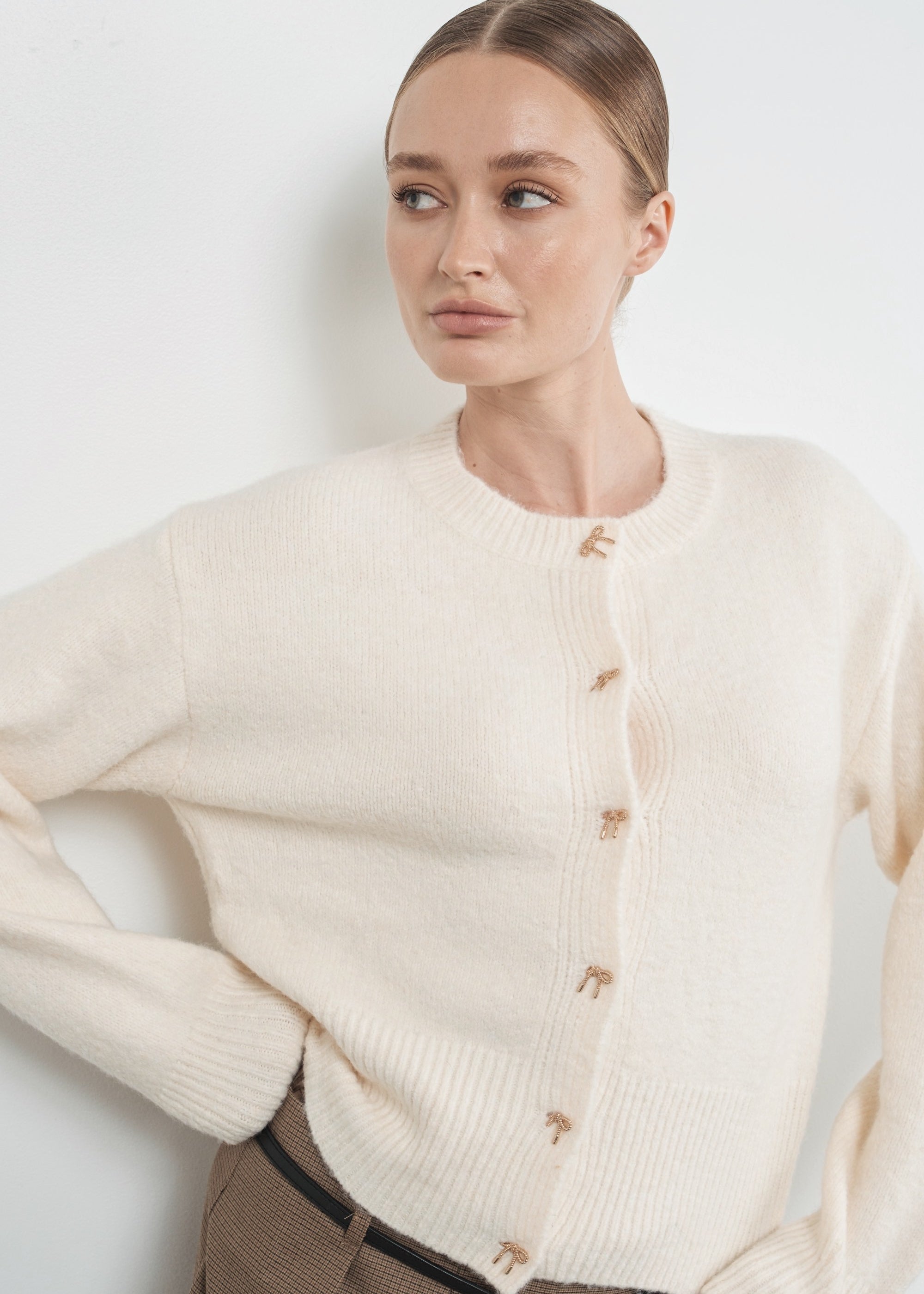 Golden Bows Cardigan - alldeserved.com