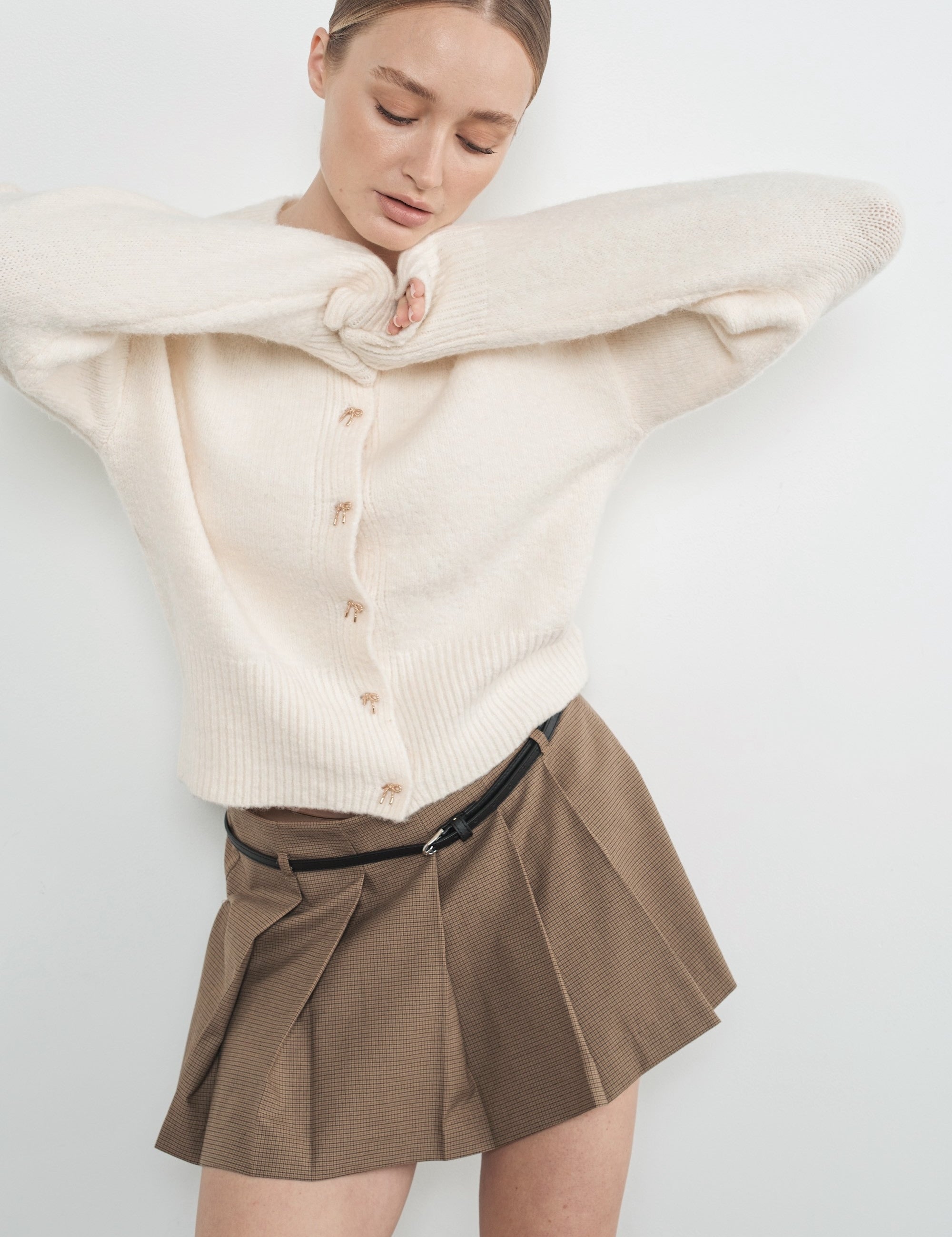 Golden Bows Cardigan - alldeserved.com