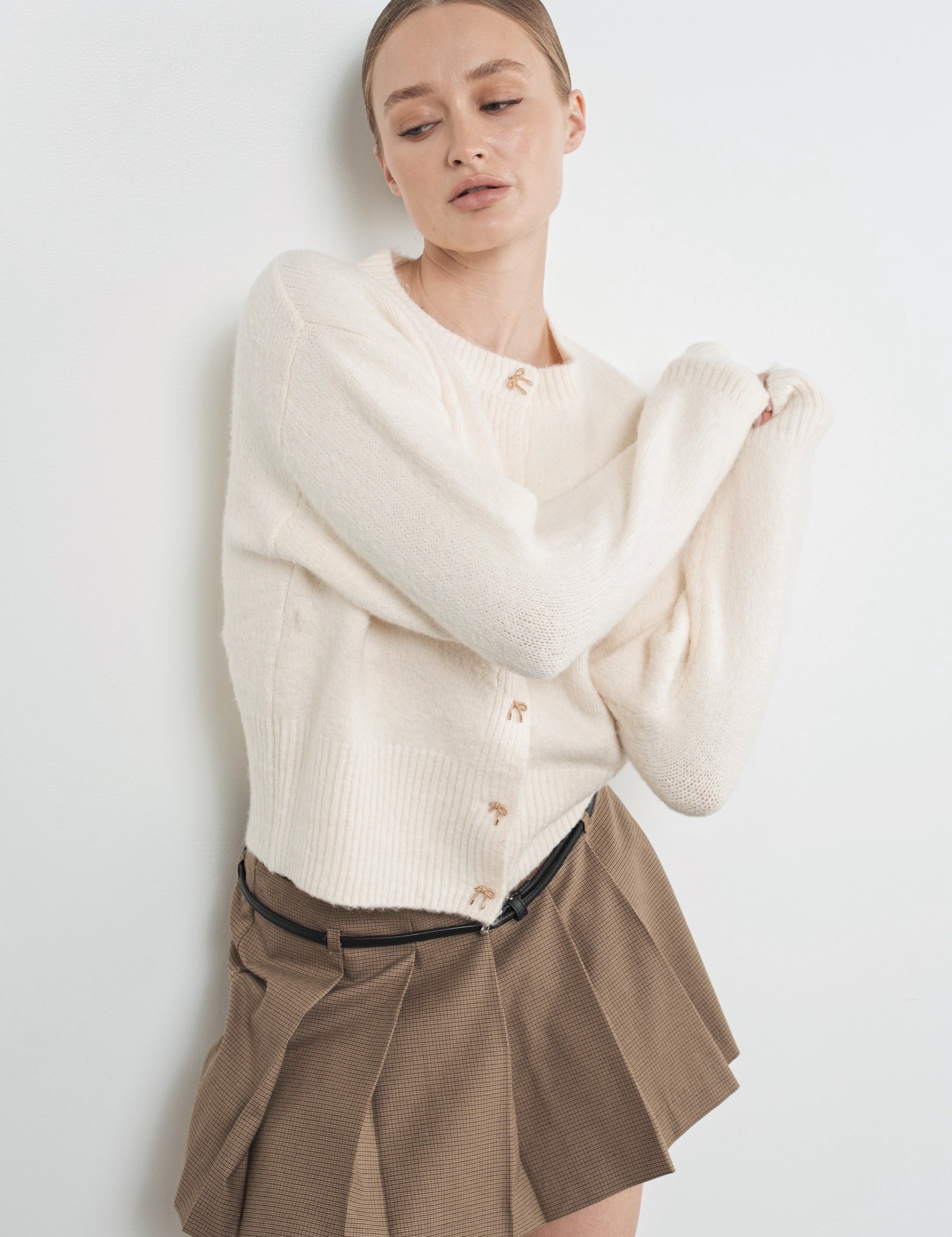 Golden Bows Cardigan - alldeserved.com