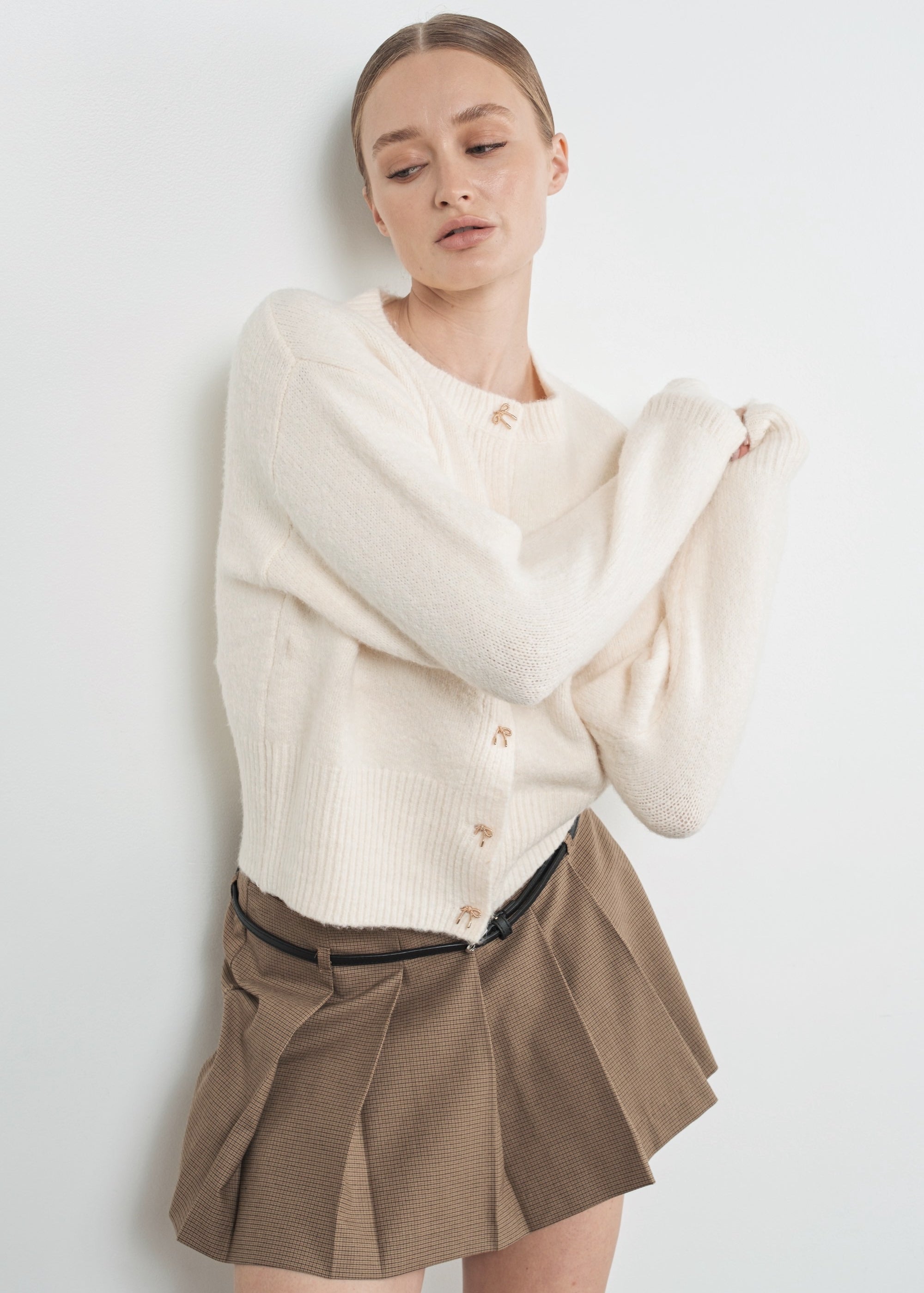 Golden Bows Cardigan - alldeserved.com