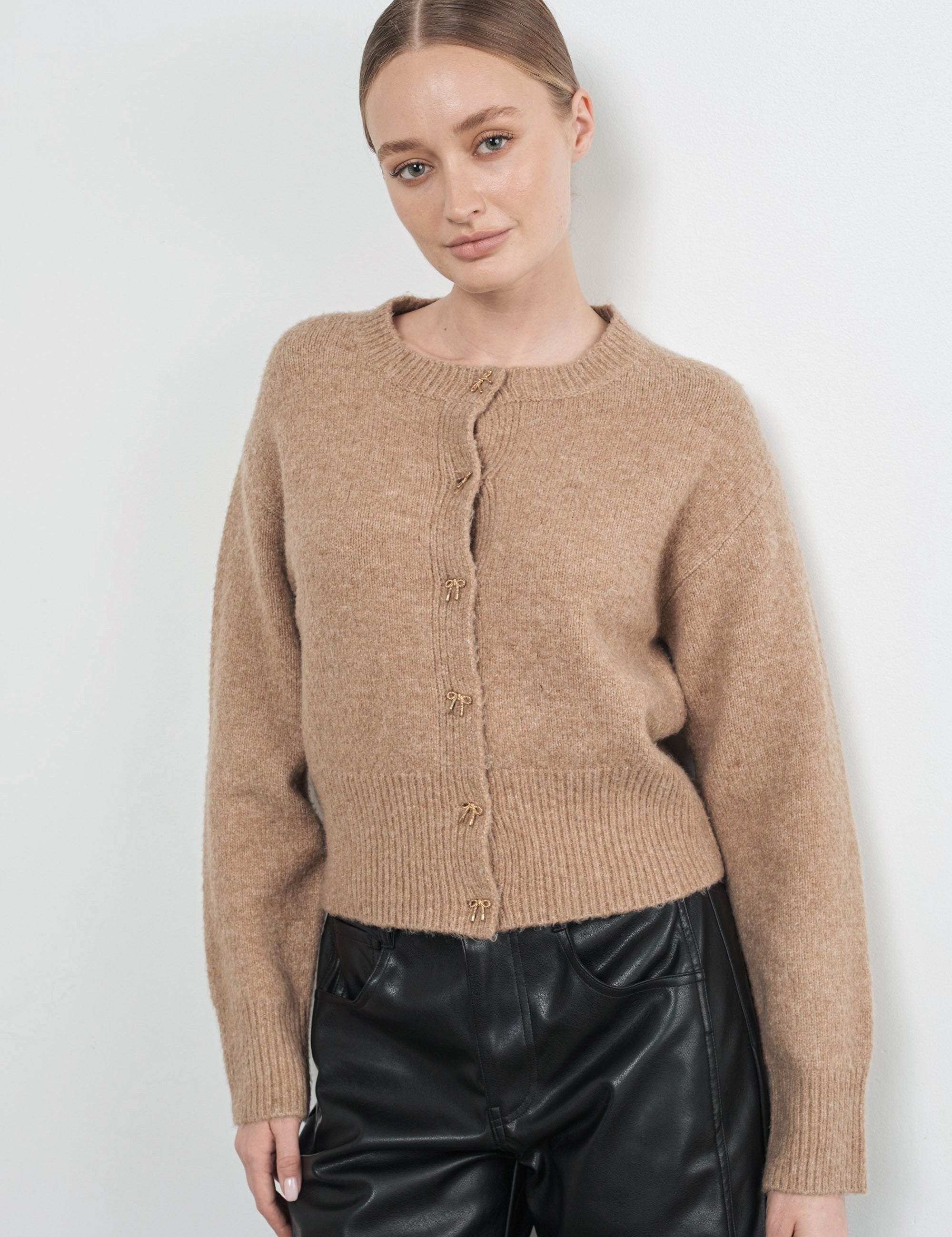 Golden Bows Cardigan - alldeserved.com
