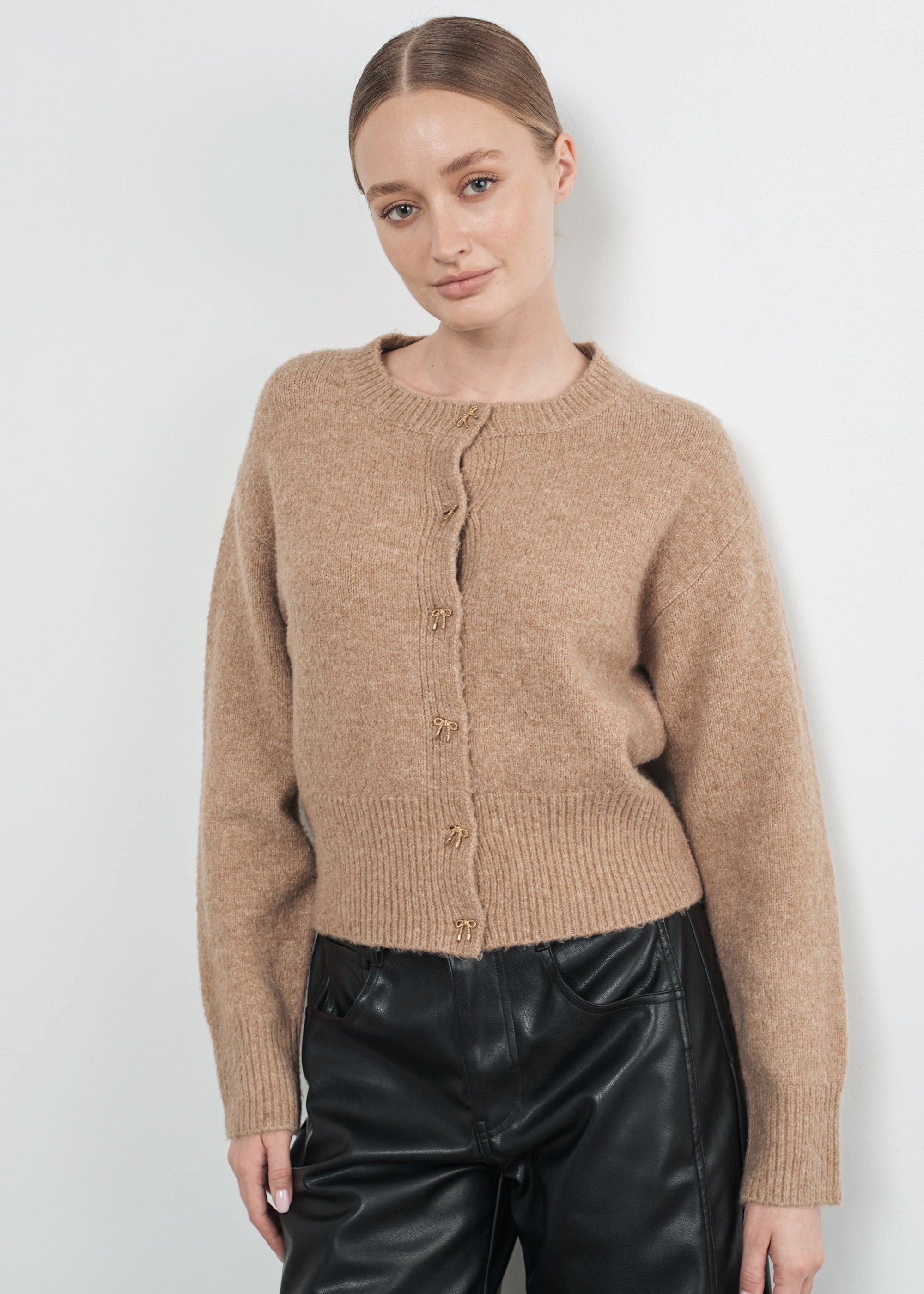 Golden Bows Cardigan - alldeserved.com