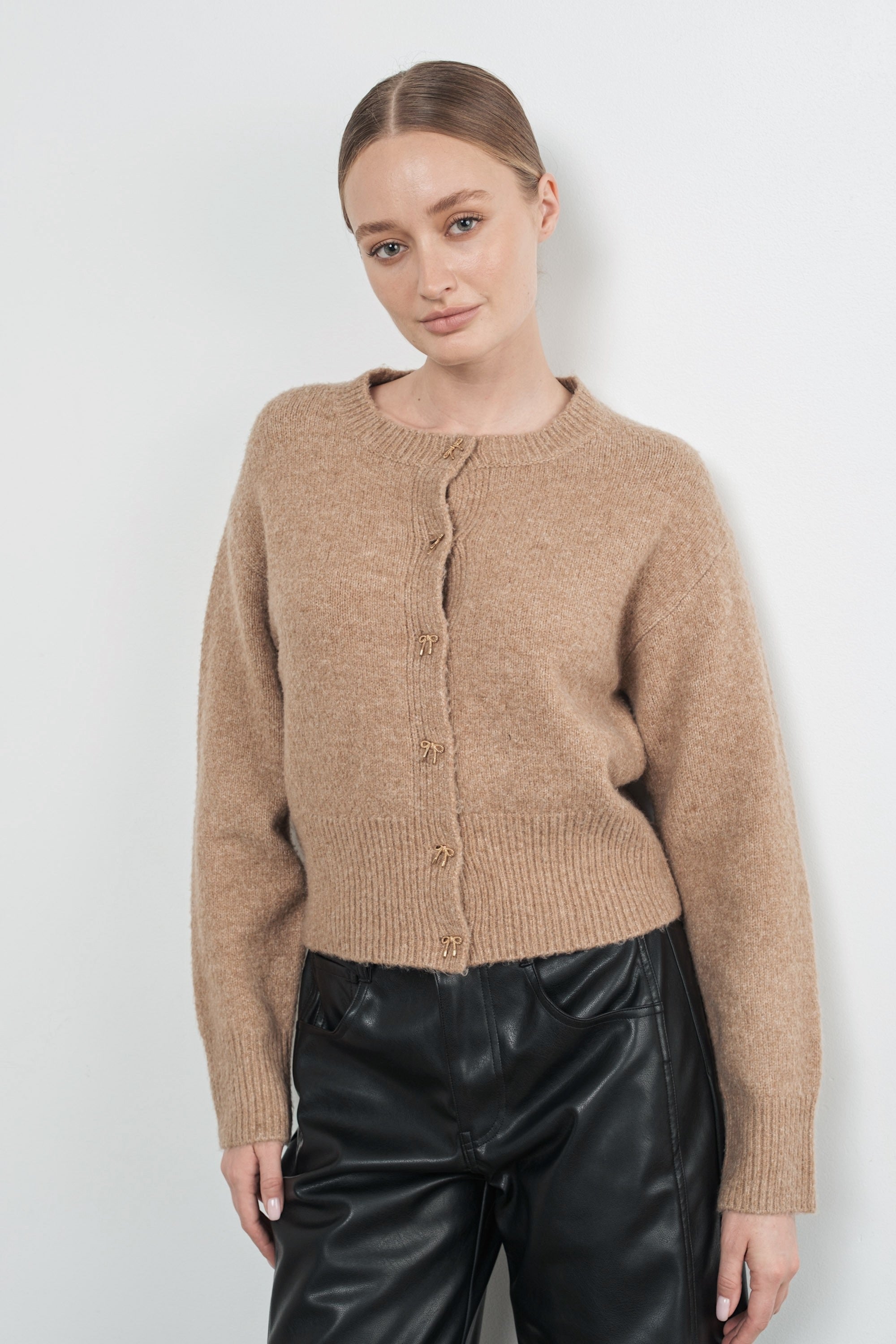 Golden Bows Cardigan - alldeserved.com