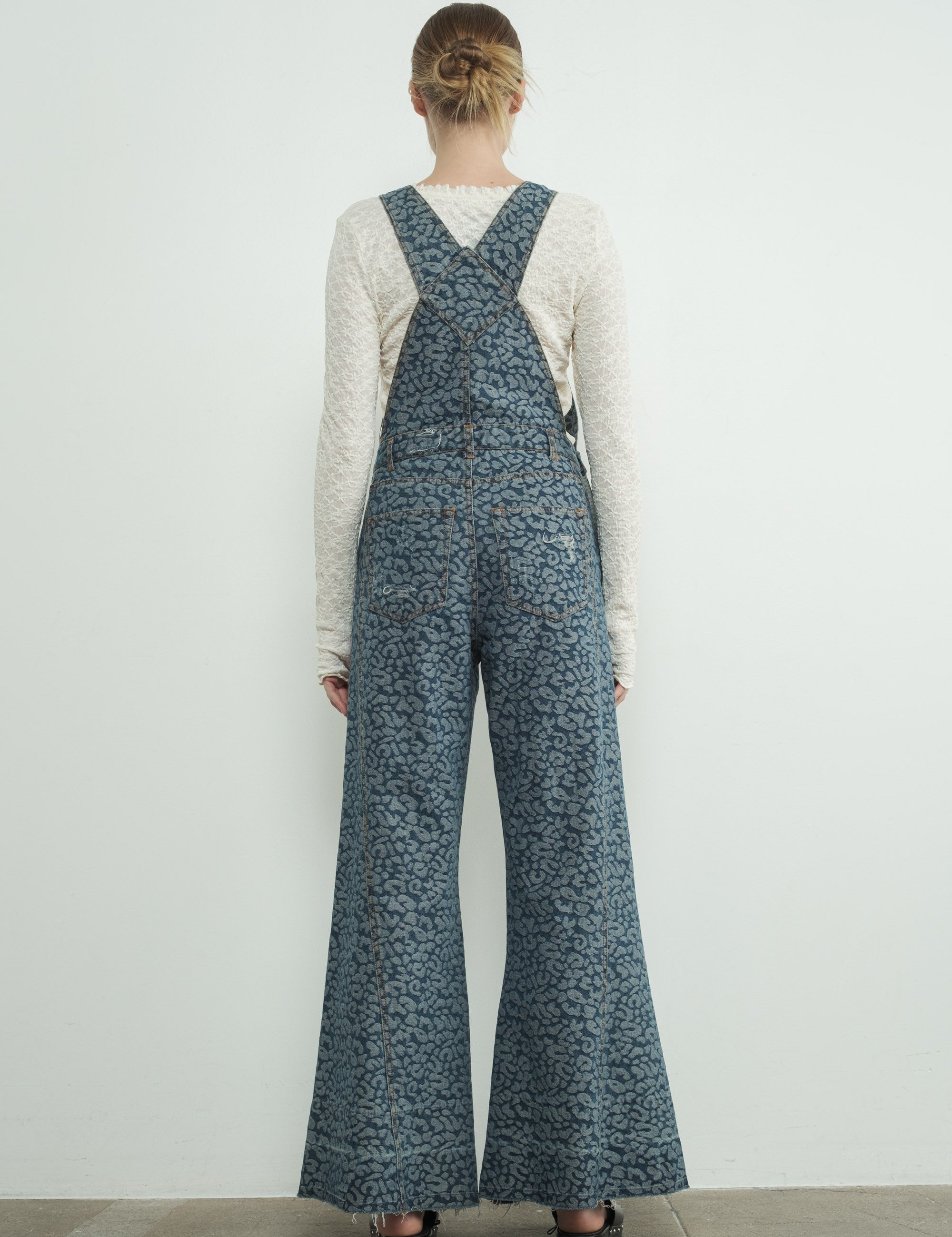 Urban Jungle Leopard Denim Overall - alldeserved.com