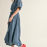 Somerset Denim Maxi Dress