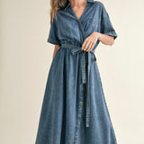 Somerset Denim Maxi Dress
