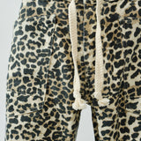Moxie Barrel Eyelet Jeans - Leopard