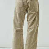 Moxie Barrel Eyelet Jeans - Corduroy Dove