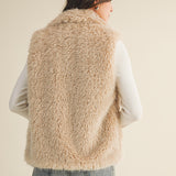 Fuzzy Dream Faux Fur Vest