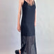 Celeste Lined Mesh Long Dress - alldeserved.com