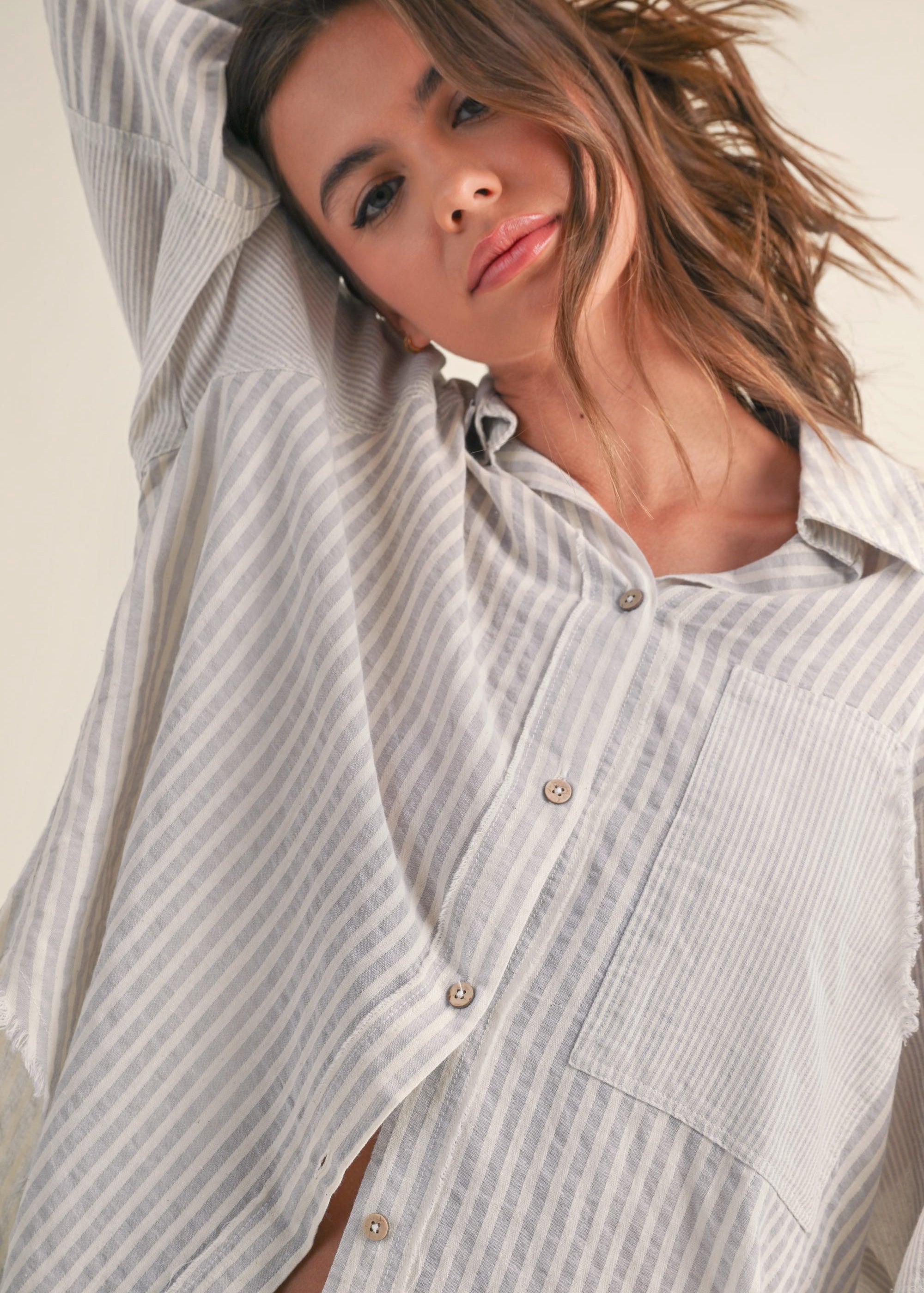 Soft Stripes Cotton Shirt - alldeserved.com