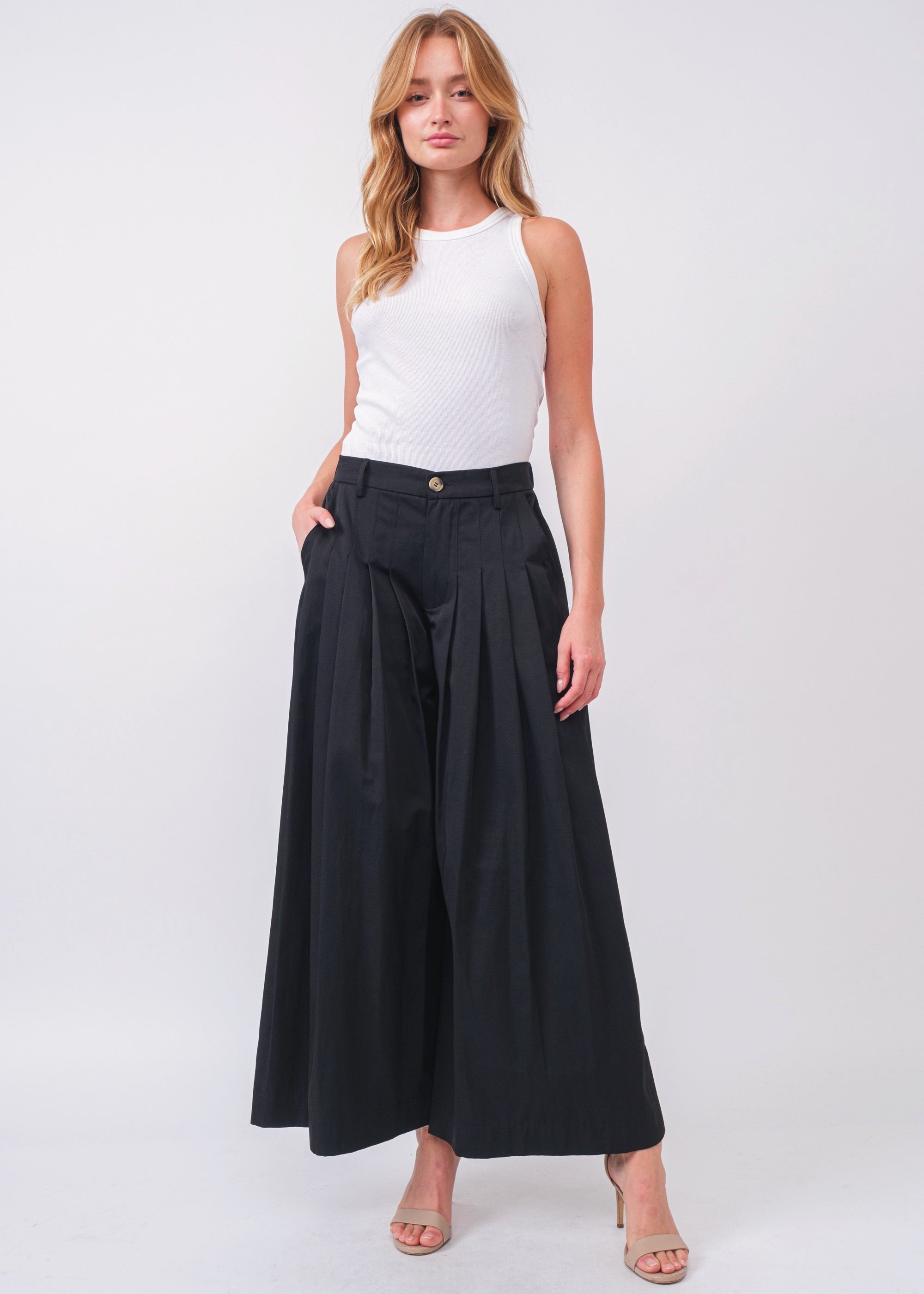 Dixie Super Wide Leg Pants - alldeserved.com