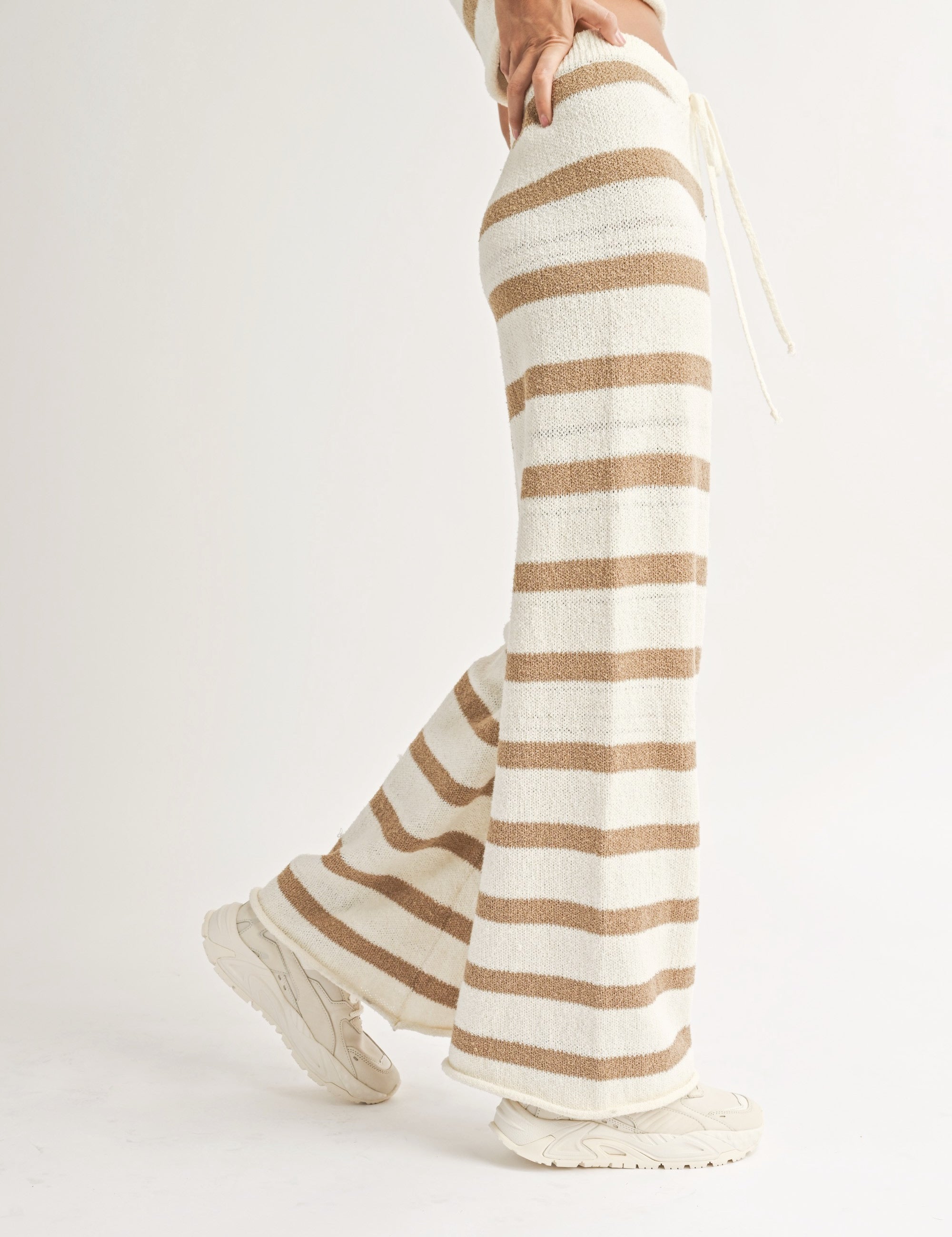 Sweet Talk Striped Sweater Set - alldeserved.com