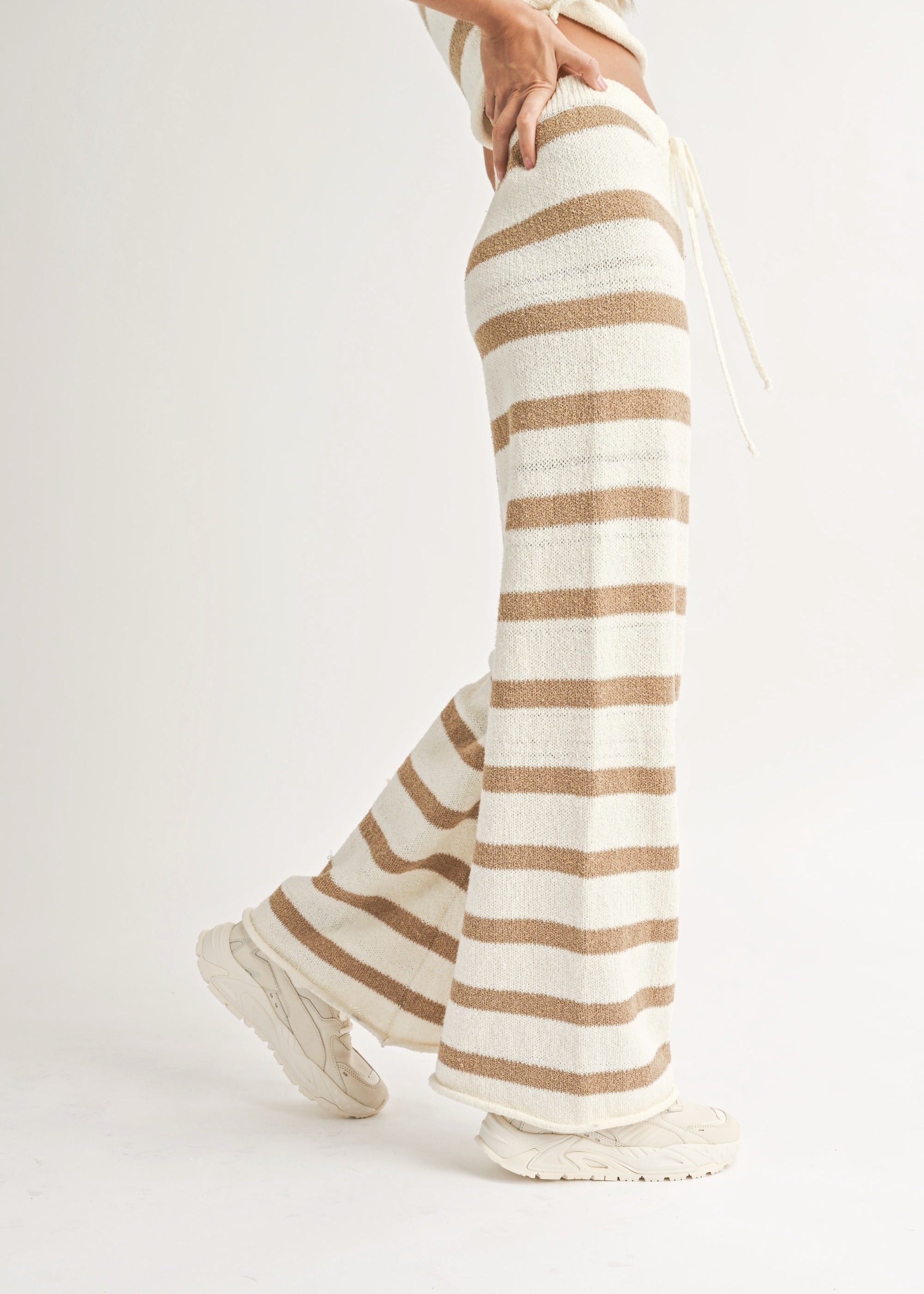 Sweet Talk Striped Sweater Set - alldeserved.com